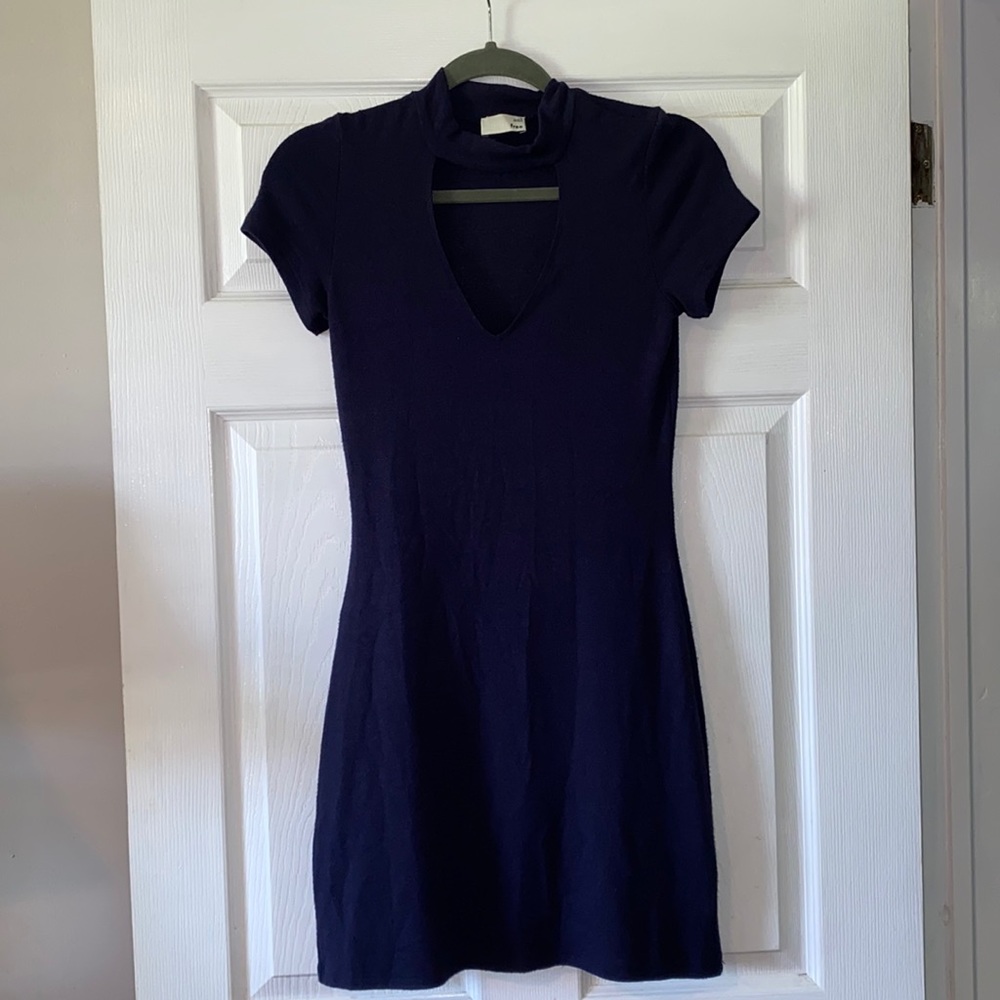 Wilfred Free Aritiza Choker Mini Dress